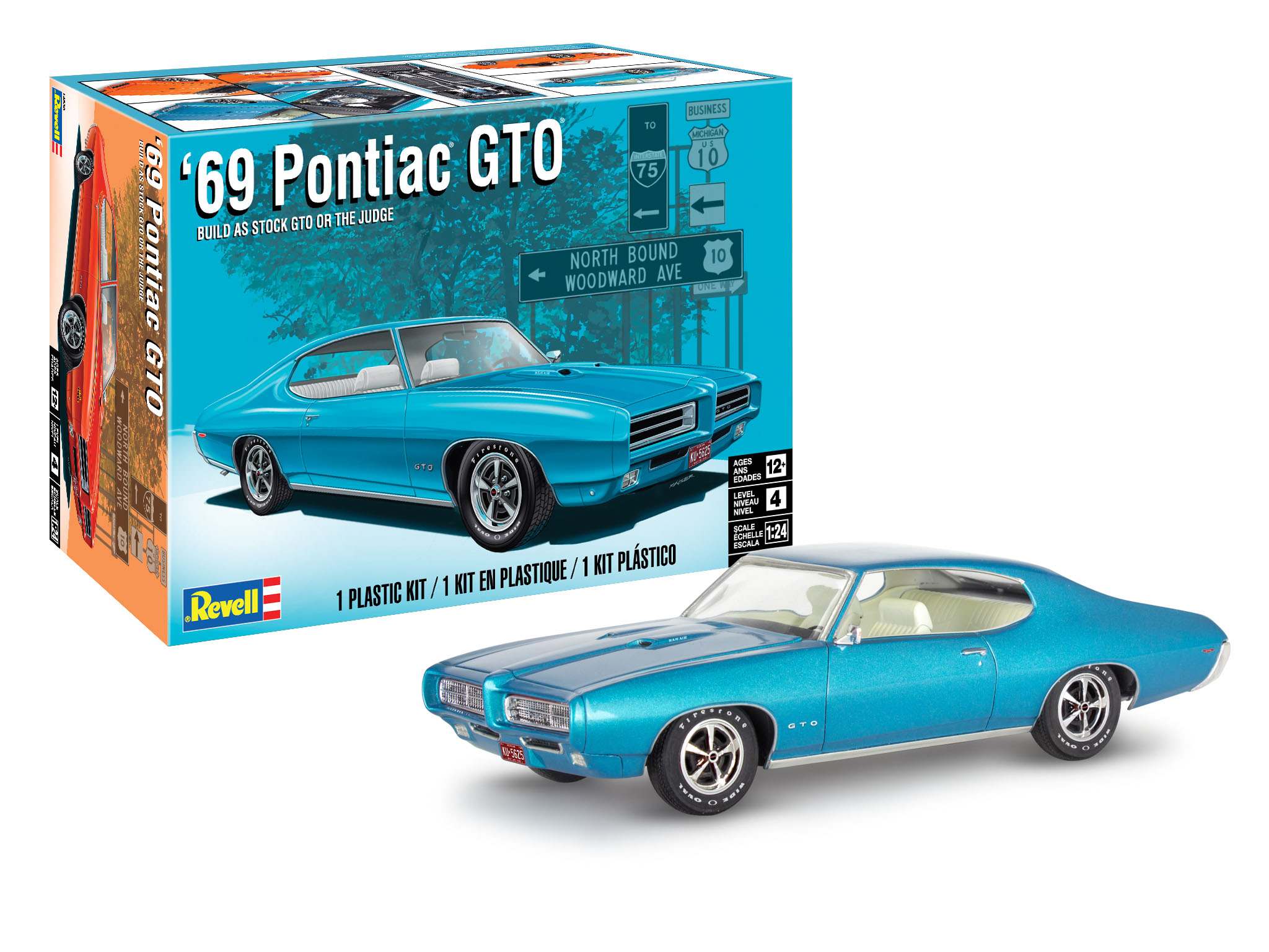 revell-14530-1969-Pontiac-GTO-The-Judge-2n1-kit-USA-Muscle-Car