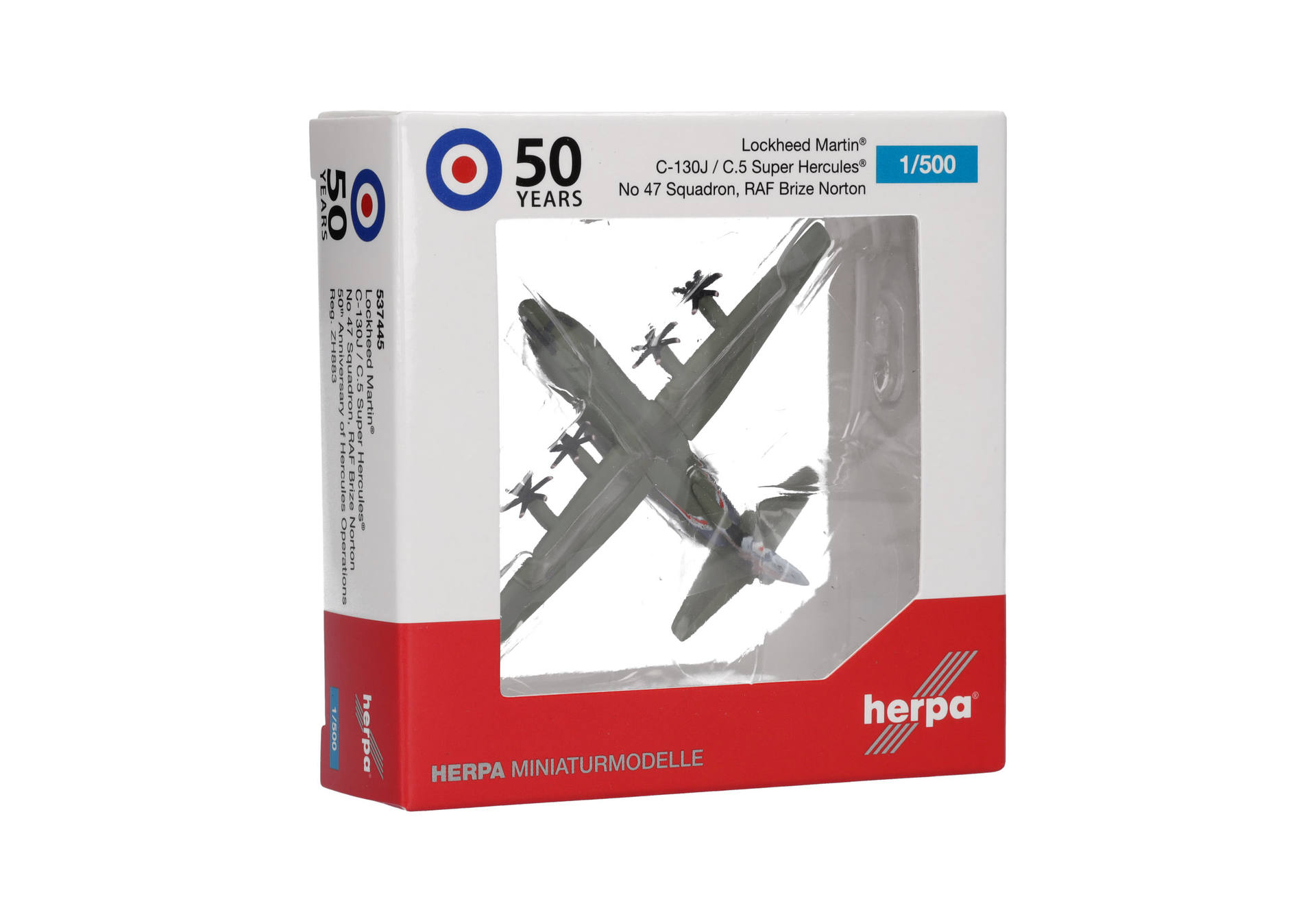 herpa-537445-3-Lockheed-Martin-C-130J-C5-Super-Hercules-50th-Anniversary-ZH883-RAF-Brize-Norton