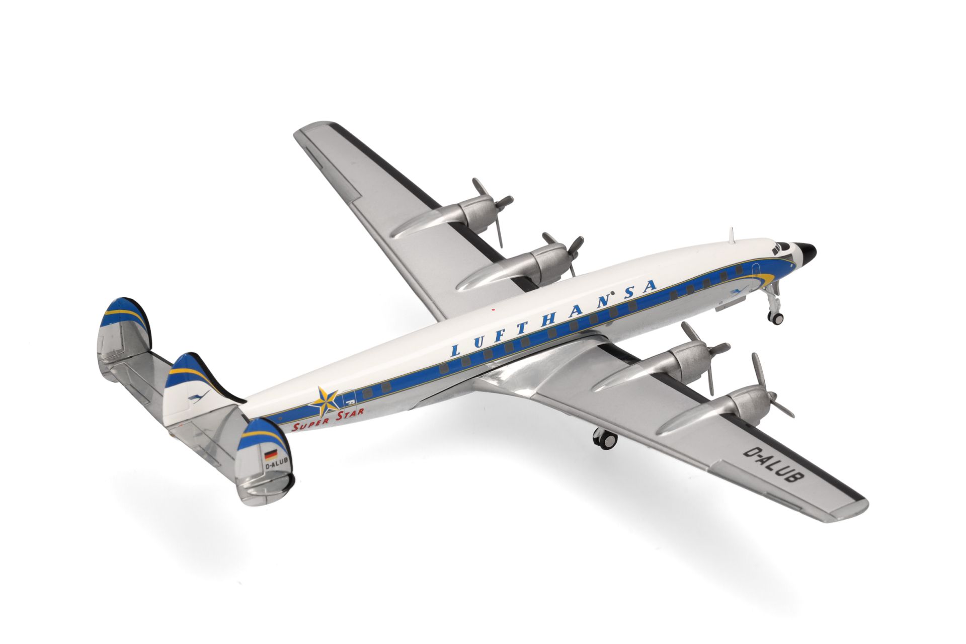 herpa-573030-3-Lufthansa-Lockheed-L-1649A-Super-Star-D-ALUB-Leitwerk