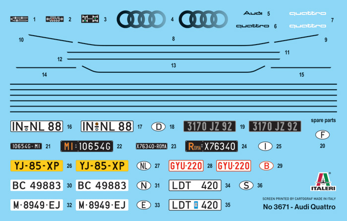 italeri-3671-2-Audi-quattro-Urquattro-Bausatz