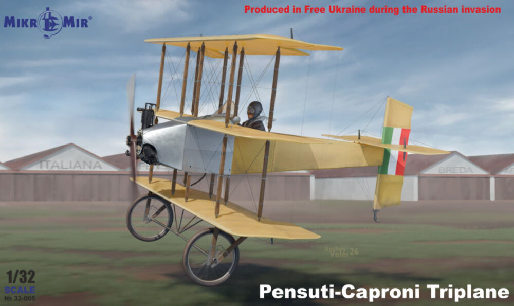 mikro-mir-32-005-Pensuti-Caproni-Triplane