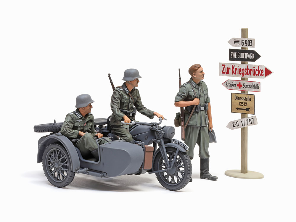 tamiya-35384-KS600-Beiwagengespann-Wehrmachtsgespann-Rückwärtsgang-Getriebe