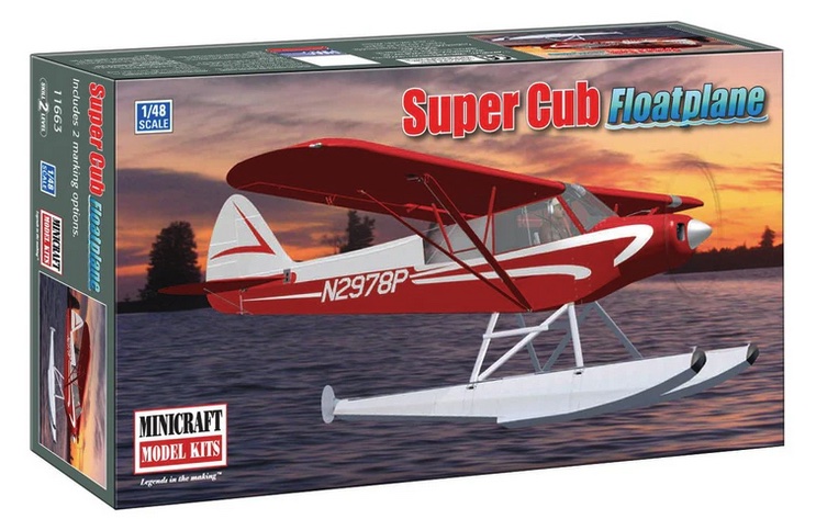 minicraft-11663-Super-Cub-Floatplane-Sportflugzeug