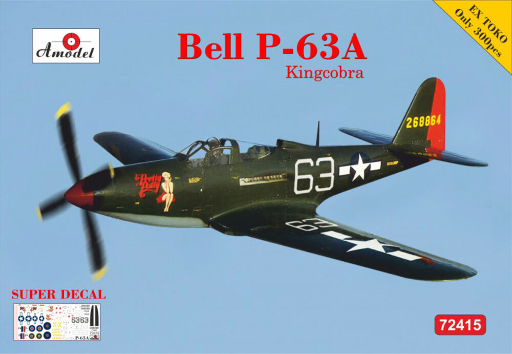 amodel-72415-Bell-P-63A-Kingcobra-Ex-Toko-limited-edition-300-pcs