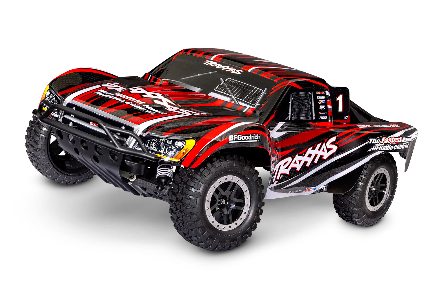 traxxas-58234-8-RED-1-Slash-2wd-brushed-RC-Auto-Komplettset-mit-Fernsteuerung