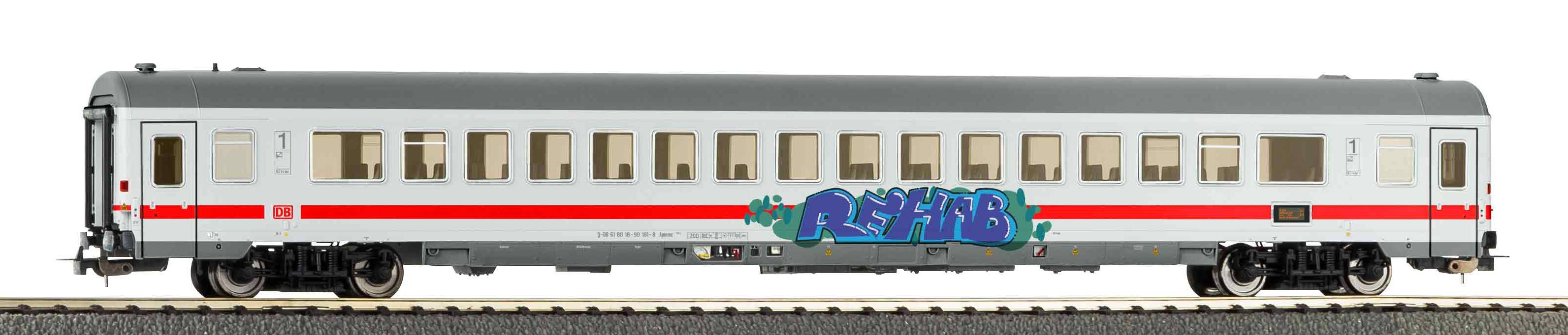 piko-58849-IC-Personenwagen-Apmmz-126-1-DB-AG-mit-Graffiti