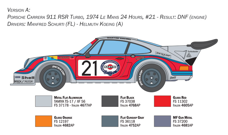 italeri-3625-3-Porsche-Carrera-RSR-Turbo-LM-1974-21-Schurti-Koinigg