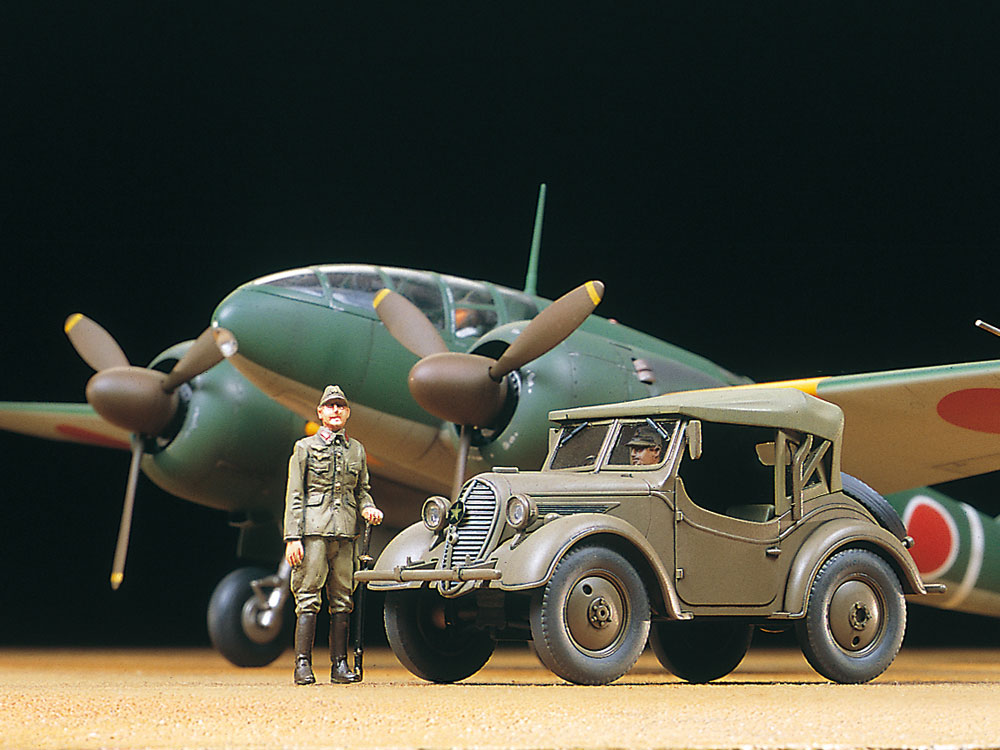 tamiya-25217-1-Kawasaki-Ki-46-III-Type-100-4x4-Kurogane-Figuren-Set