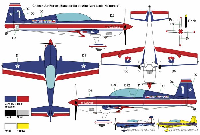 brengun-BRP48009-3-Extra-EA-300L-Zweisitzer-Kunstflugzeug-Walter-Extra