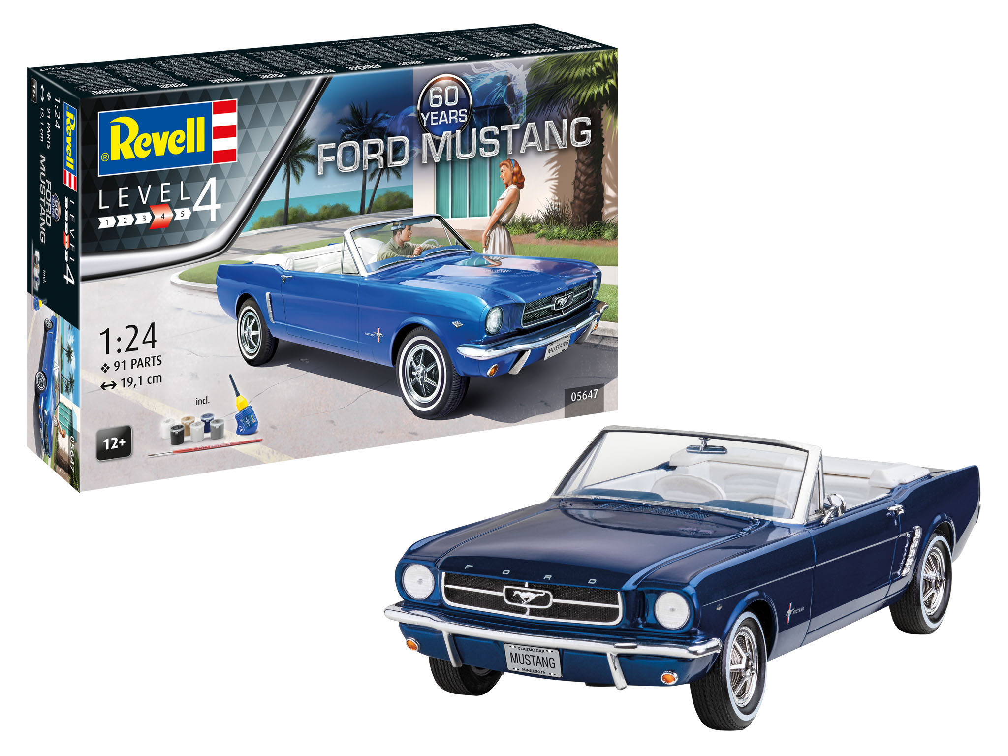 revell-05647-Ford-Mustang-Cabrio-60-years-Jubiläums-Set