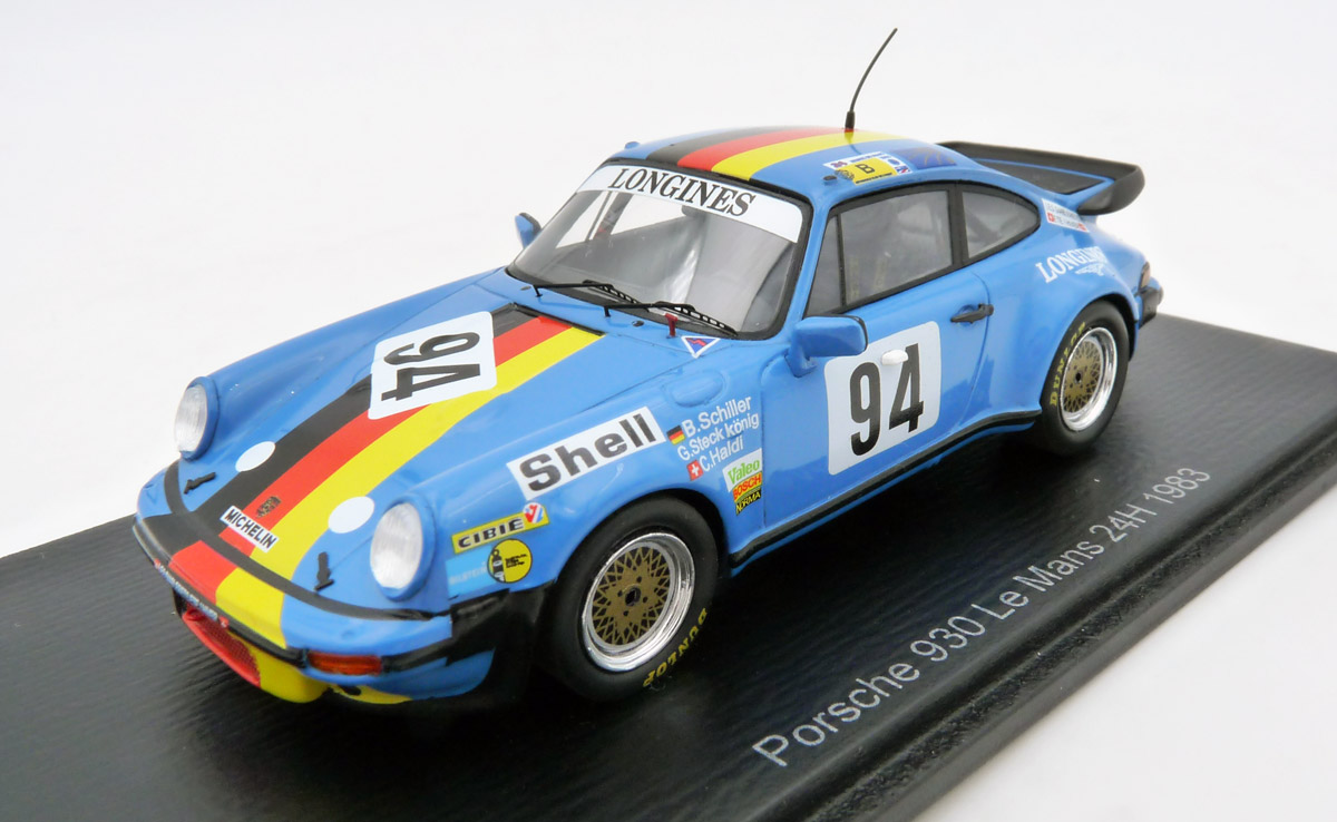 spark-S9855-1-Porsche-930-Turbo-24h-Le-Mans-1983-Claude-Haldi-Günther-Steckkönig-Bernd-Schiller