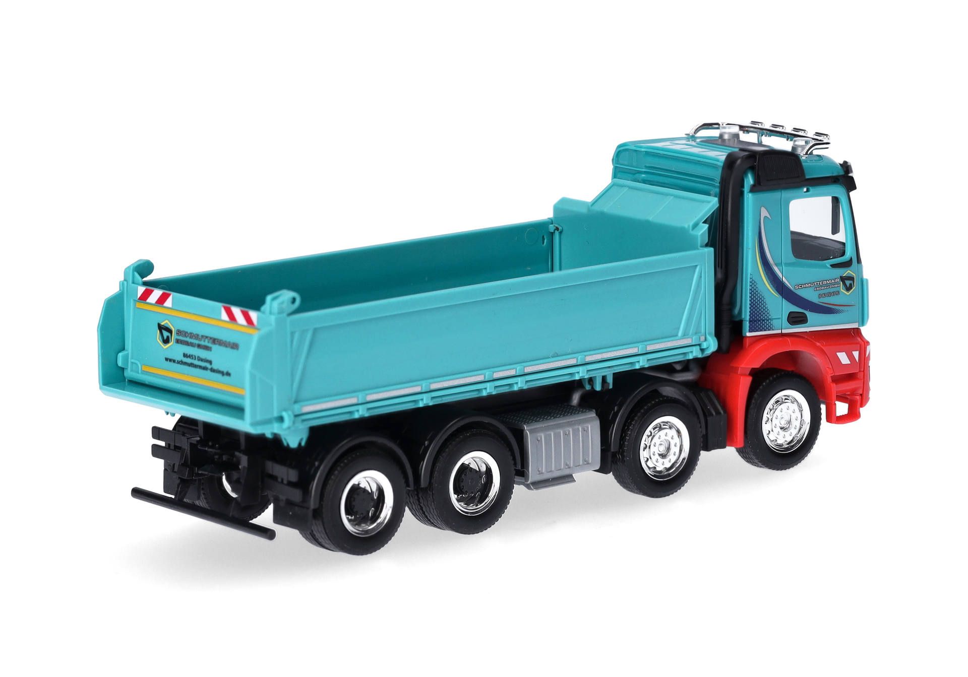 herpa-317566-2-Mercedes-Benz-Arocs-M-Schuttermair-Erdbau-GmbH-Dasing-Bayern-Baustellen-LKW