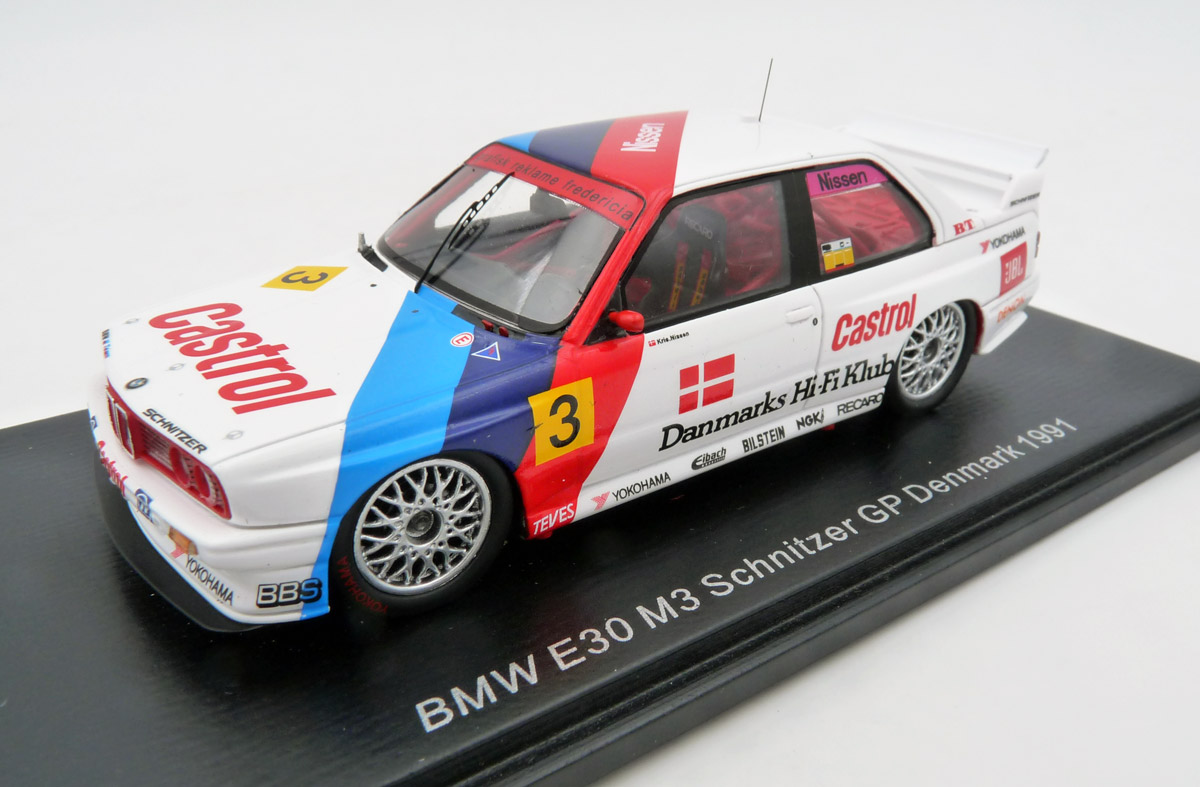 spark-S2821-1-BMW-M3-E30-Sportevo-Gruppe-A-Jyllandsringen-GP-Denmark-1991-Kris-Nissen-S14-Freilassing