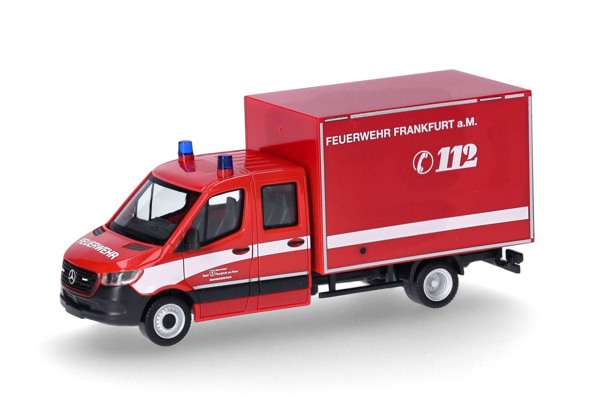 herpa-097789-Mercedes-Benz-Sprinter-2018-Doppelkabine-Kofferaufbau-Feuerwehr-Frankfurt-am-Main-Hessen-Äppelwoiexpress-nicht