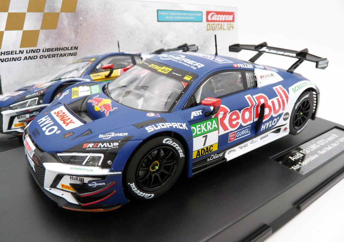 carrera-20023982-Audi-R8-LMS-GT3-evo-II-Abt-Sportsline-Red-Bull-No-7-DTM-2024