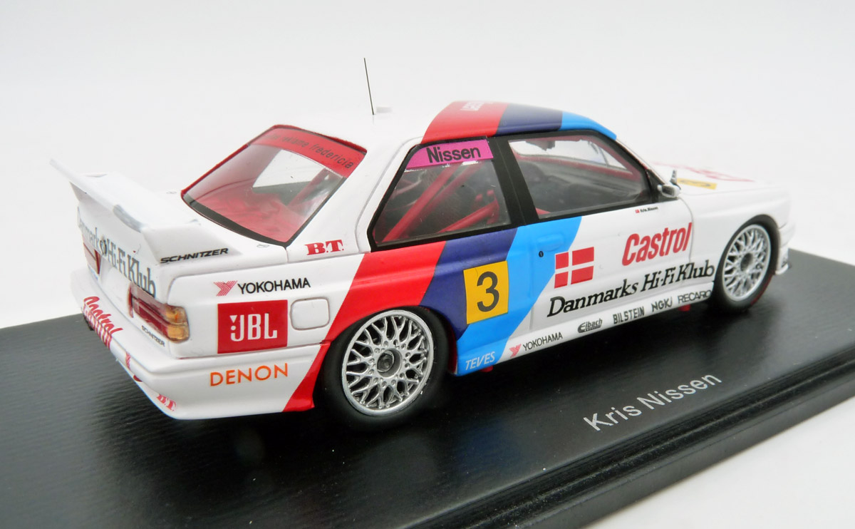 spark-S2821-2-BMW-M3-E30-Sportevo-Gruppe-A-Jyllandsringen-GP-Denmark-1991-Kris-Nissen-S14-Freilassing