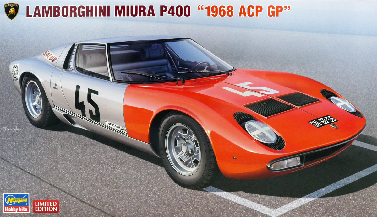 hasegawa-20683-Lamborghini-Miura-P400-1968-ACP-GP-Mario-Cabral